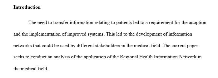 Describe the challenges that drove the need for a Regional Health Information Network (RHIN)