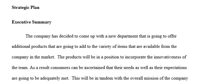 Develop a minimum of 700-word section for your business model and strategic plan 