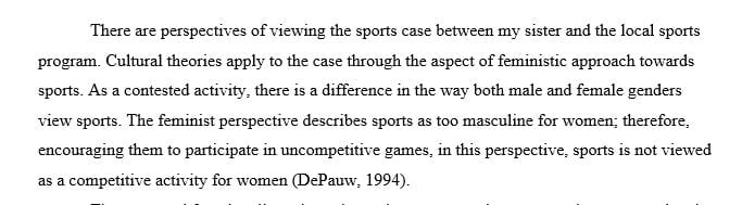 Explain how sports are contested activities