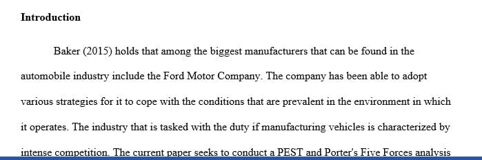 Explain the key findings from PEST analysis.