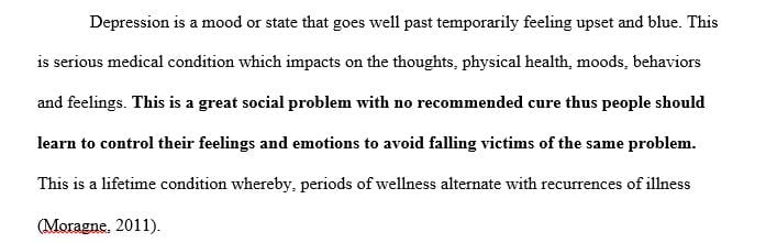 Explain why you have decided to focus on this particular topic and area of psychology