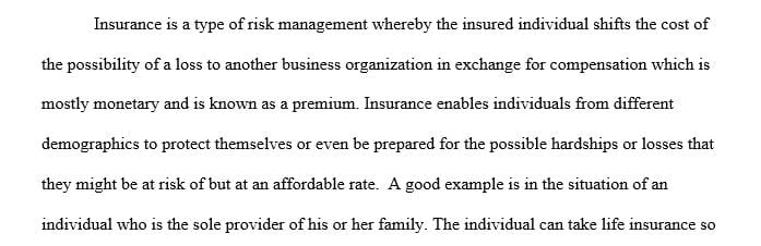 How do insurance and financial resources affect the options