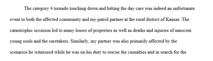 How is your partner’s behavior impacting the efficacy of your patrol duties