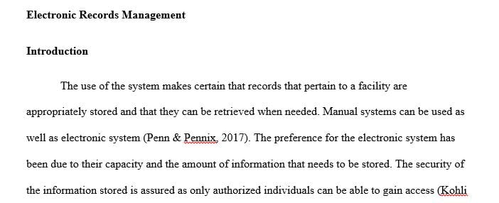 How pharmaceutical companies use electronic records