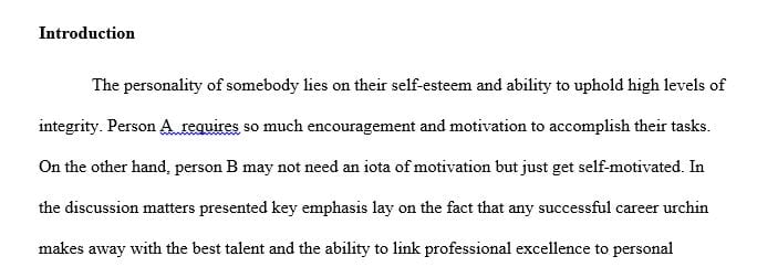 How specifically will these skills traits and talents help you to succeed in the profession of human services