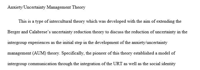 Identify FIVE theories that interested you or that struck you as particularly useful.