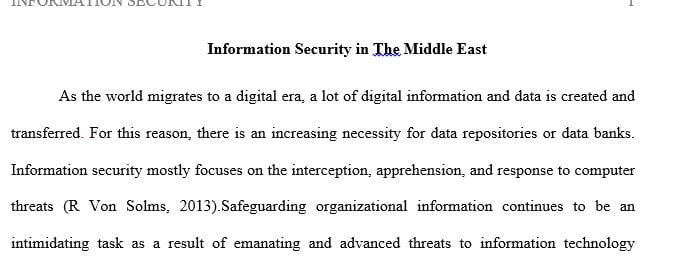 Identify a major information security incident that has occurred in the recent past (within the last five years)