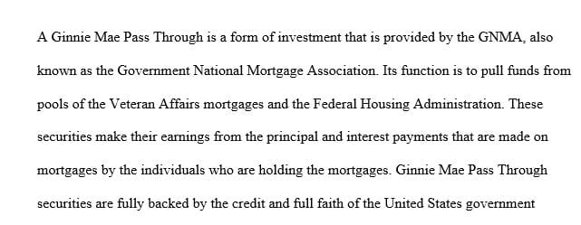 Pass-through securities are the primary mechanism for loan securitization.