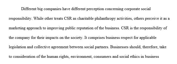 Prepare a report on the CSR policies of PG&E 