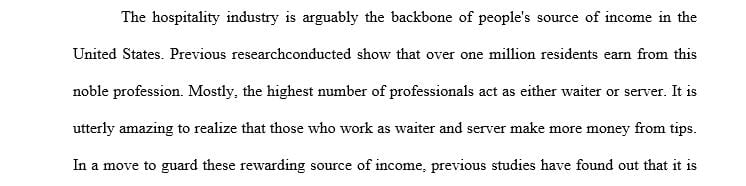 Read the article Rind and Strohmetz, 1999 first then complete the worksheet 