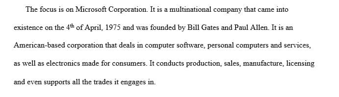 Research and construct a corporate profile for a publicly-traded company which operates in cyberspace