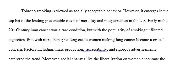 Select a public health issue and write a 750-1000 word policy brief that provides a brief summary of the issue