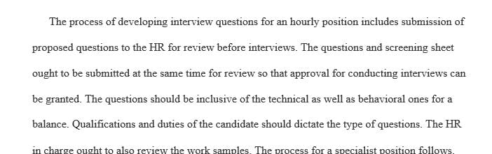 Selecting the right person for an open position requires an analysis of all of the aspects of an applicant