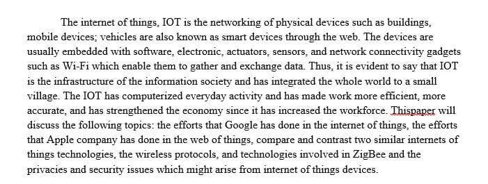 The Internet of Things (IoT) is the next battleground for mobile technologies