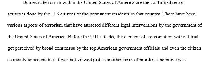 The practice of assassination without trial was understood by broad consensus of American officials 