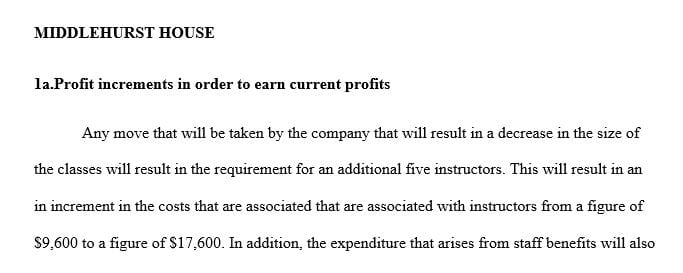 Two to three single-spaced written memo evaluating options and providing recommendations. 