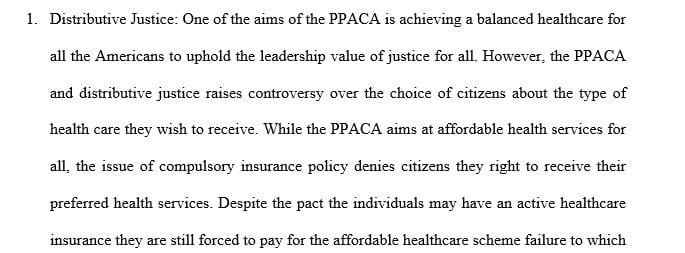 What are the major negatives that you see in the PPACA legislation