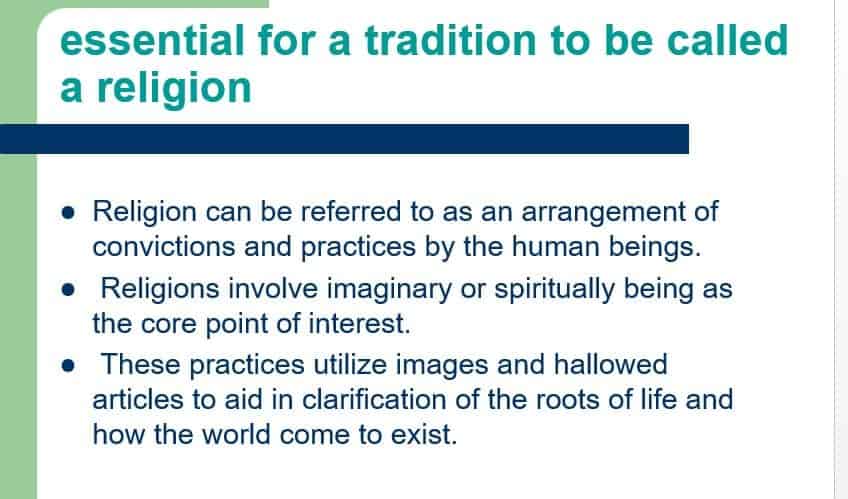 what-is-essential-in-the-practices-and-beliefs-for-a-tradition-to-be