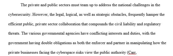 Why should businesses participate in Public-Private Partnerships for Cyber security