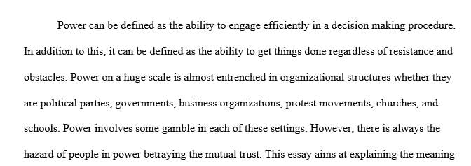 Write a three page article by associate with three readings.