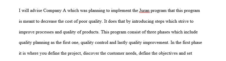 You have just been hired as the director of process improvement