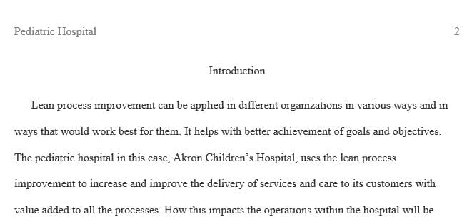 Conduct a quantitative and qualitative benchmark literature review and scan of operations best practices