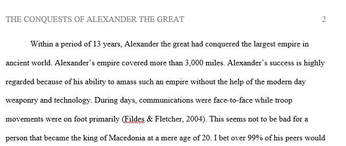 Describe the conquests of Alexander the Great and analyze the legacy of his empire