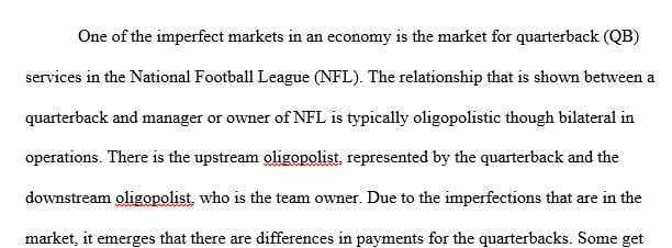 Determinants of an NFL QB Salary