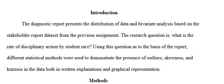 Diagnose and interpret the skewness of at least two different continuous variables.