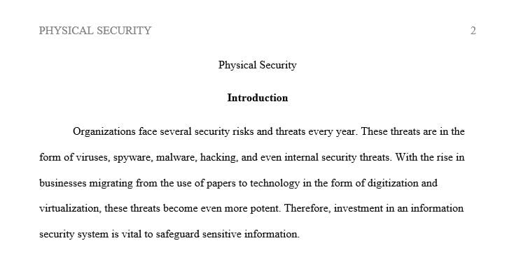Examine the security problems and challenges that organizations experienced in the past year