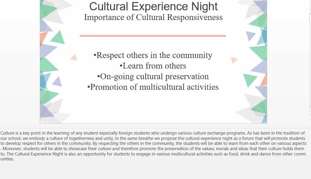 Explain how this event addresses the need for culturally-responsive teaching