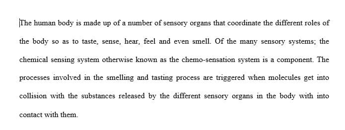 How do smell and taste affect each other