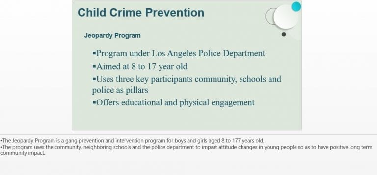 How Do The Programs Work To Reduce Juvenile Crime ...