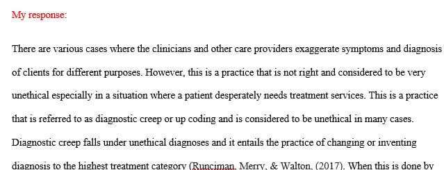 Obtaining reimbursement for desperately needed treatment services for a client