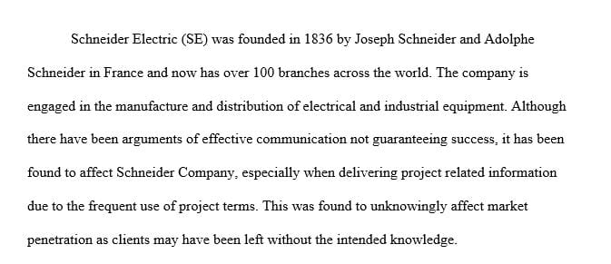 Provide an overview of Schneider Electric.