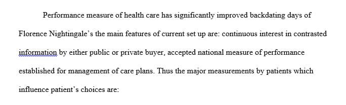 Specify four (4) main features in health care organizations that can be used to design a successful quality improvement plan.