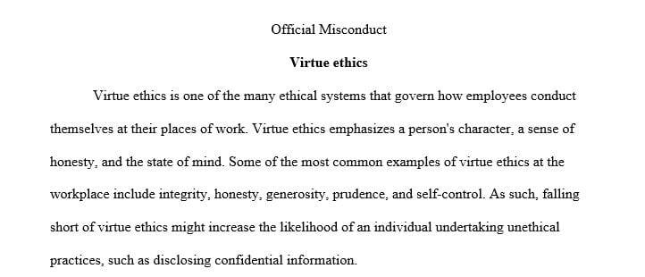 The ethical system that explains why Badpenny’s gave Dreadford confidential information