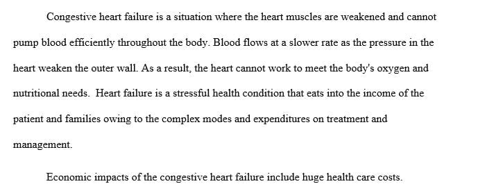 Topic: understanding Congestive heart failure