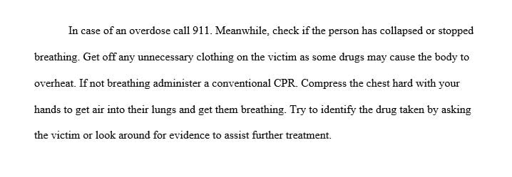 What steps can be taken to reverse this condition and indicate what monitoring you could do before help arrives.