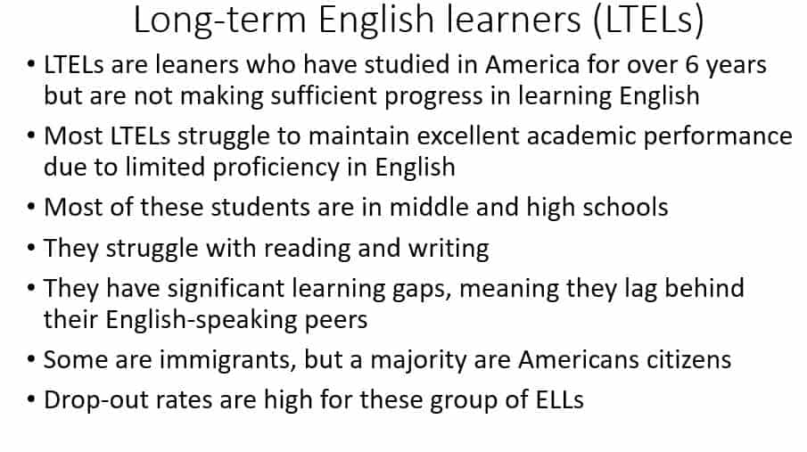 Create a 15-20 slide digital presentation in two parts to educate your colleagues about meeting the needs of specific ELLs