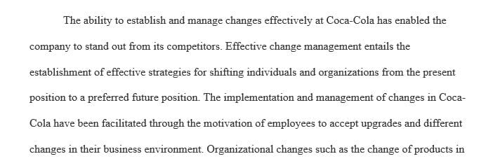 Defend at least two organizational changes and explain how these changes will improve job motivation in the workforce.