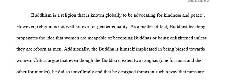 Do you think the Buddha was against women or were there other factors that the Buddha was addressing