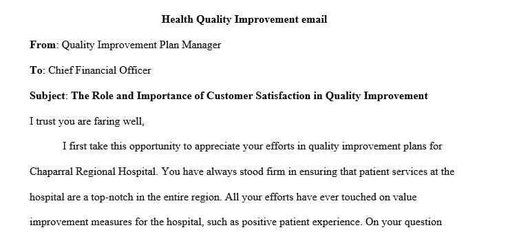 Evaluate the role and importance of patient satisfaction.