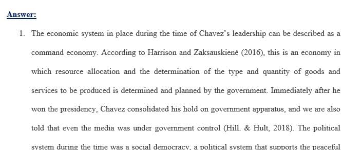 How do you think that Chávez’s unilateral changes to contracts with foreign oil companies will affect future investment by foreigners