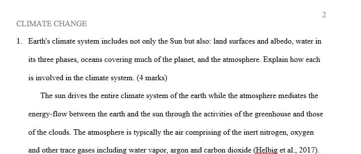 Identify the three most influential greenhouse gases that are contributing to the warming effect observed in Earth's climate today.