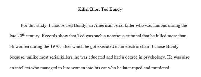 Imagine that you have been retained by the client’s defense attorney as a death penalty mitigation expert.