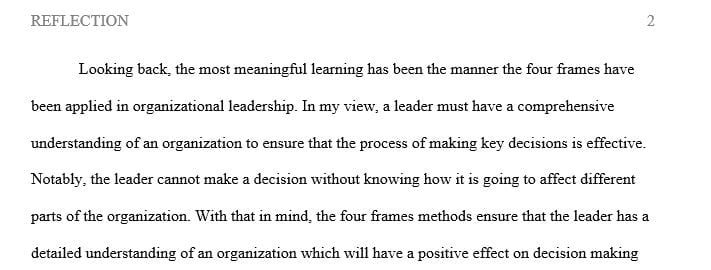 Leadership development only occurs when we practice what we learn.