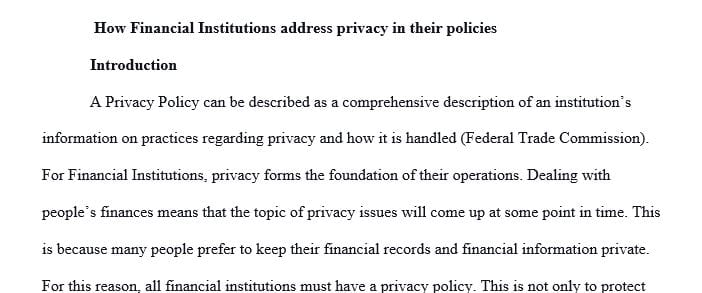 State your research question as a single question such as How do healthcare companies address privacy in their policies