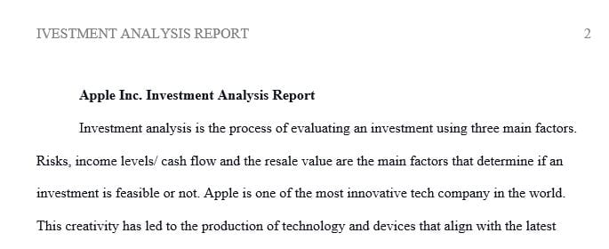 What is the perception in the market of this company’s stock