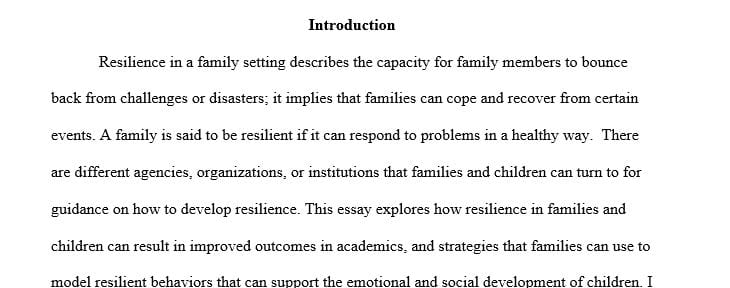 Young children will face many life changes that may affect their social and emotional development.